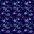 Bioluminescent Sharks Midnight Blue Image