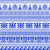 Greek Meander Key Pattern Blue Image