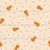 Small Tossed Halloween Pumpkin Party Confetti in Peach and Orange Image