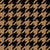 Houndstooth pattern, Black and Gold Image