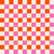 Checkered pink and orange pattern Image