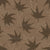 Japanese maple leaves with dots - brown Image