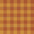 Rustic Autumn Gingham in Ochre Yellow & Terracotta Image