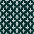 Fleur de Lis Pattern, French, Royal, White on Green Image