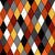 Retro Halloween harlequin Gray, black, bright, colorful, Geometric, Halloween, harlequin, orange, Retro, simple, studios, vibrant, White, Yellow, Gray Image