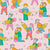 Bright Colorful Pencils and Cute Kids Classroom Stationery Pale Pink Image
