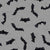 Halloween Bats on Gray Image