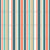 Preppy Classic Navy, White and Coral Vertical Stripe Image