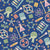 Colorful Pastels and Dark Blue Chemistry Science Lab Back to School Image