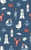 Seaside Navy, Harbor Bloom by Krystal Winn Design Image