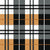 October Moon Orange and Black Halloween Plaid Image
