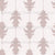 Ikat Oak Leaves Batik Lilac White Stripes Botanical Japandi, Ikat Oak Leaves by Dawn K Designs Image
