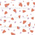 Hearts and Graffiti red, Lilac (scandi collection) Image