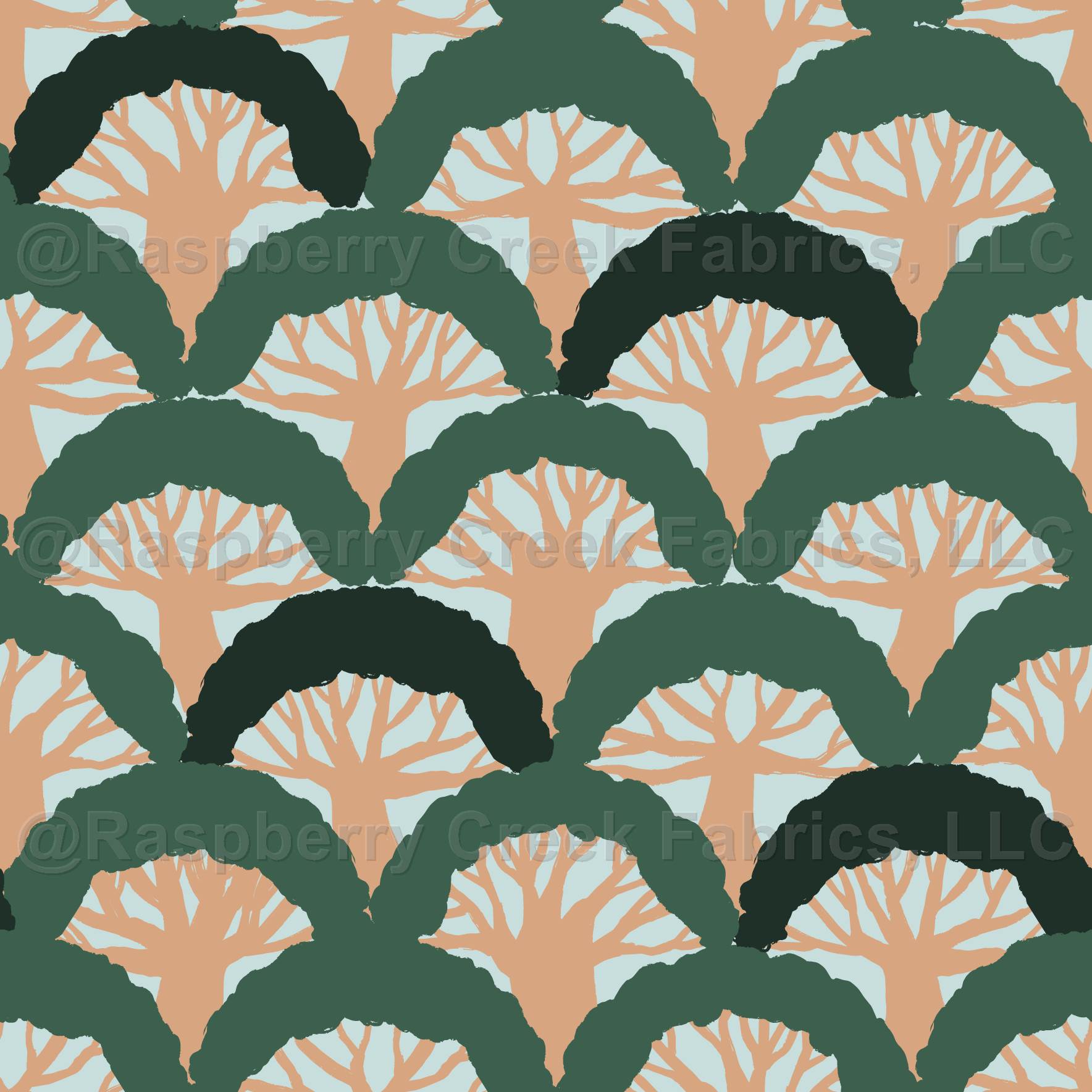 Cool Rainforest Banyan Tree Canopy Scallop No Animals watermarked