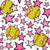 Team Spirit Softballs and Stars in Pink Image