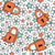 Showgirl TS12 Orange Locks Stars Daisy Flowers Image