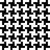 Houndstooth pattern, Black and White Image