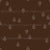 Tossed Christmas fir spruce trees wood forest monochrome lineart white on brown. Wide spread subtle conifers.  Perfect for Quilting, Home Décor, or fun pieces of clothing. Fits Christmas, wood, cabin, hunting, nature, outdoor themes. Image