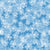 Blue Blossom Watercolor Wallpaper, Monochromatic White Floral on Blue, Flora-Flower Box Collection  by The Enchanted Easel Image