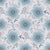 Romantic blue floral boho wallpaper Image