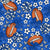 Football Pom Poms Cheer Bows Hearts and Flowers Dallas Cowboys Colors Image