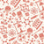 Pastels Red and Cream Chemistry Science Lab Teacher Back to School Image