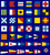 Naval Pattern, Signal Flags, Nautical Flags, Navy Blue Background Image