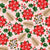 Christmas Poinsettias and Pale Powder Pink Festive Holiday Botanicals Image