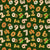 Gingerbread Cookie Numbers on Green Image