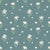 Daisies & Wildflower in Teal - Count Sheep Collection Image