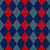 Argyle Pattern, Navy Blue Red Blue, Black Stitching Image