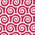 Bold Swirls on Viva Magenta Red: Large Image