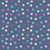 Purple Polka Dots on Denim Blue Image