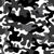 Camouflage print, Camo in Black and white, Black, Gray, White, Camo, Casual camo, Sportswear camo, updated camo, Trendy Camo, Large scale camo, Monochrome Camo, Summer camo, Salt and Pepper Camo Image