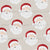 Santa Claus Faces on Beige – Mr. & Mrs. Claus Collection Image