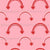 Red Rainbows Blender Pattern for Be My Valentine Collection Image
