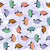 Ditsy Candy Turtles Grape Sorbet Image