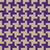 Houndstooth pattern, Purple and Cream Image