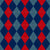 Argyle Pattern, Navy Blue Red Blue, Black Stitching Image