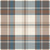 Classic Check Plaid Brown Blue cream, Cottagecore Walls, Cabincore Tartan, rustic farmhouse, cozy Country decor, stylish clothing, Baby Kids bedroom, timeless modern, trendy upholstery, cute pet Accessories, multicoloured Image