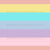 Pastel rainbow horizontal stripes Image