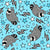 Jimothy the Seattle Raccoon in Blue Image