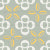 Large salt green holed dots with yellow stars diagonal art deco style. Understated elegance with ornamental charm. The muted, elegant color palette lends a timeless and refined appearance. For modern interiors, textiles and wallpapers. Image