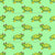 Cute Turtles, Cute Tortoises, Kids Room, Green Background Image