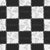 Hearts and love checkerboard in hand-drawn lineart – love leverage collection – white black – Fun modern twist on the classic checkerboard in a valentines color palette. Spread some love and decorate your table and house with this fabric Image