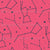 Space Girl - Constellations & Stars on Bright Pink Image