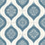 Navy and Pastel Cream Christmas Ornaments Soft Monochrome Ogee Dots Image