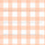 Gingham Plaid Check Peachy Pastel Orange White Classic Retro Blender Image