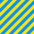 Stripes diagonal yellow blue Image