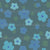 Ditzy Flower print, Blue and Green tiny flowers, Boho Flower Coordinate, Festival wear floral, Geometric flowers Image